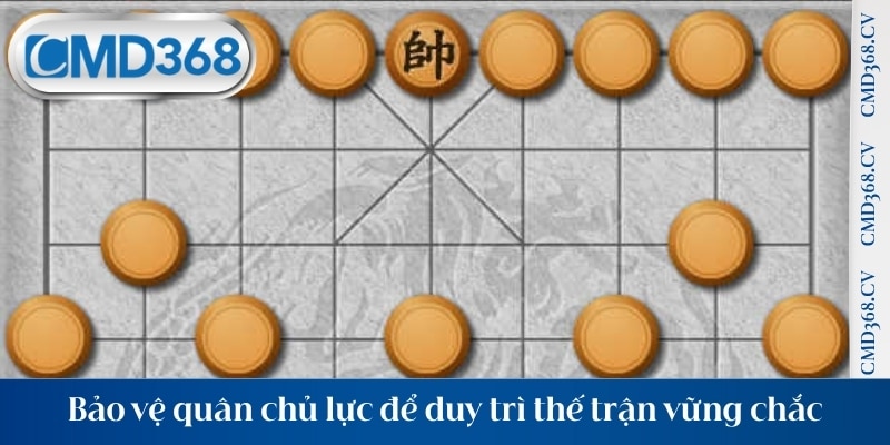 Bảo vệ quân chủ lực để duy trì thế trận vững chắc