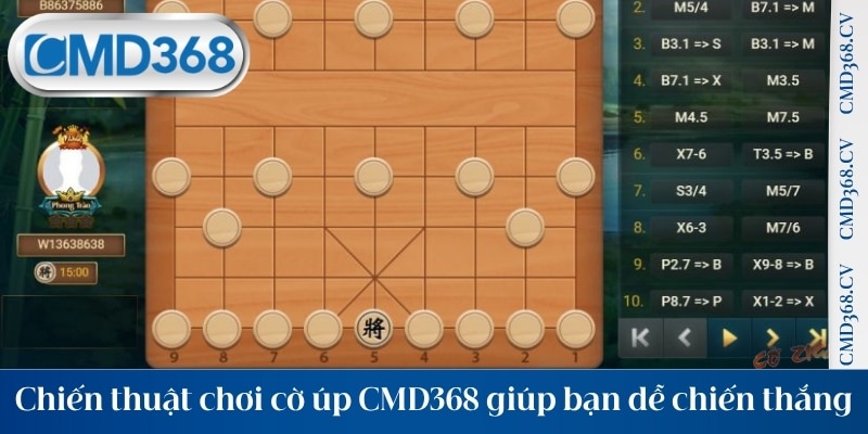 Chiến thuật chơi cờ úp CMD368 giúp bạn dễ dàng chiến thắng
