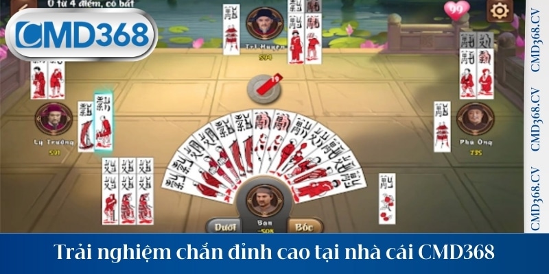 Trải nghiệm chắn đỉnh cao tại nhà cái CMD368