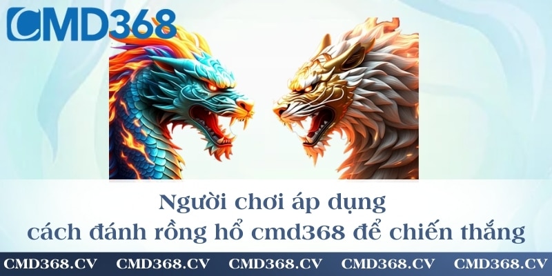 Người chơi áp dụng cách đánh rồng hổ cmd368 để chiến thắng